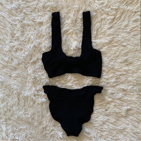 SALE New Hunza g Juno bikini set in black one size - Picture 5 of 8